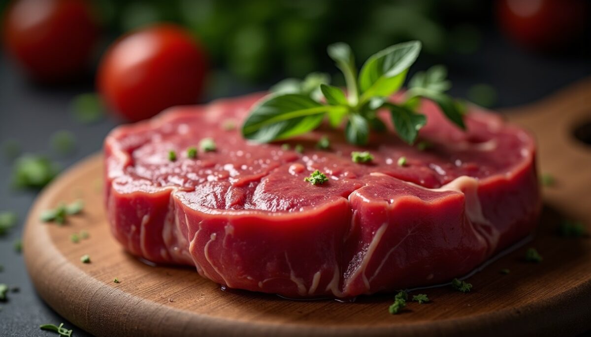 Quelle est la teneur en calories d'un steak haché ?